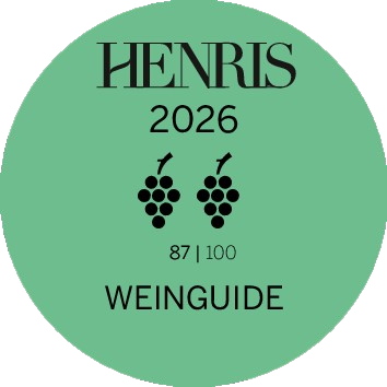 Henris Auszeichung für 2022 Schwarzblauer Riesling